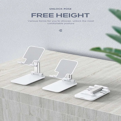 Universal Foldable Mobile & Tablet Stand | Adjustable Multi-Angle Holder Smart Foldable Stand